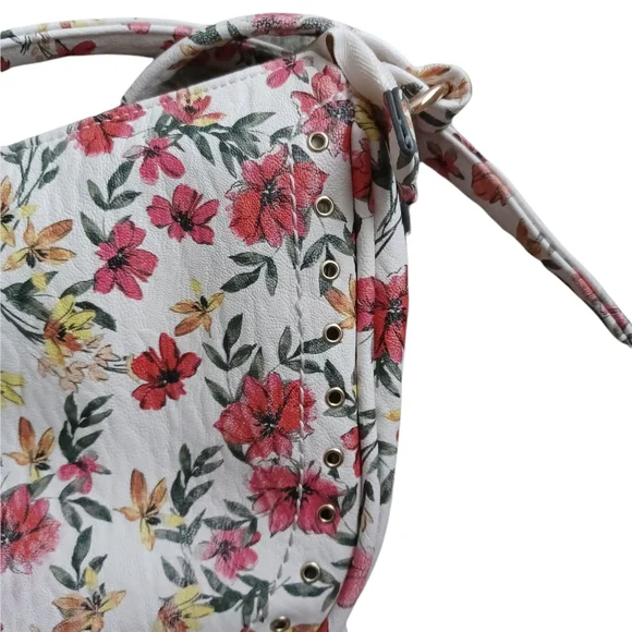 Jessica Simpson Gloria Floral Print Midi Crossbody Handbag - Picture 6 of 16